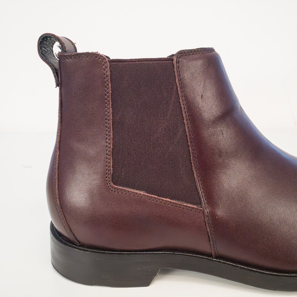 Naot Washington Chelsea Boots Men US 12 Burgundy Brown Leather - Picture 11 of 12